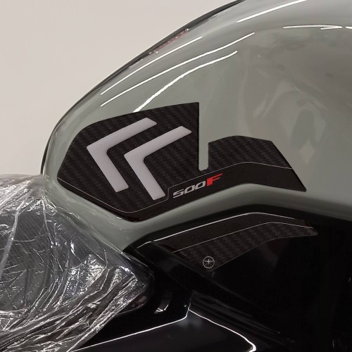 Adesivi 3D Protezioni Laterali serbatoio compatibili con Honda CB500F 2019-23