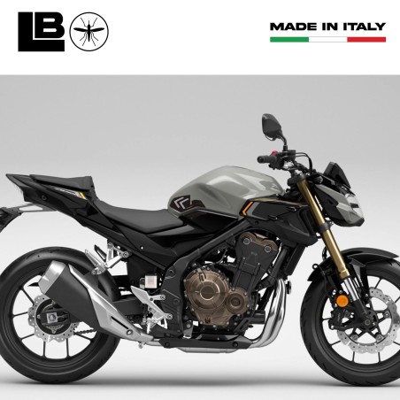 Adesivi 3D Protezioni Laterali serbatoio compatibili con Honda CB500F 2019-23