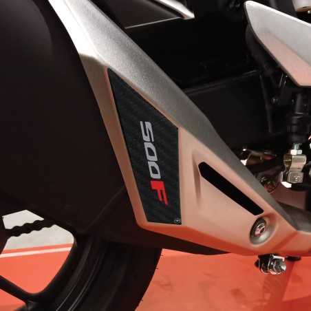 Adesivo 3D Protezione Marmitta moto compatibile con Honda CB500F 2016-2023