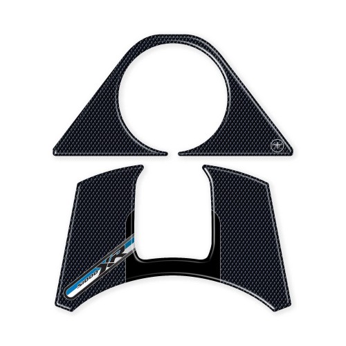 2 adesivi 3D protezione chiave e slot per carte compatibili BMW S1000XR 2020-2021