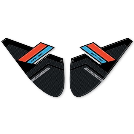 2 Pegatinas 3D protectores laterales de depósito compatibles con Yamaha Mt09 SP 2021