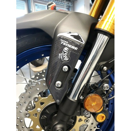 2 ADESIVI 3D PROTEZIONI PARAFANGO ANTERIORE compatibili per YAMAHA SUPER TENERE