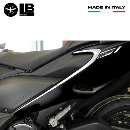 2 ADESIVI gel 3D PARASPIGOLI CODONE scooter compatibili YAMAHA TMAX 560 2020-21