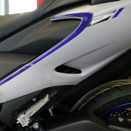 2 ADESIVI gel 3D PARASPIGOLI CODONE scooter compatibili YAMAHA TMAX 560 2020-21