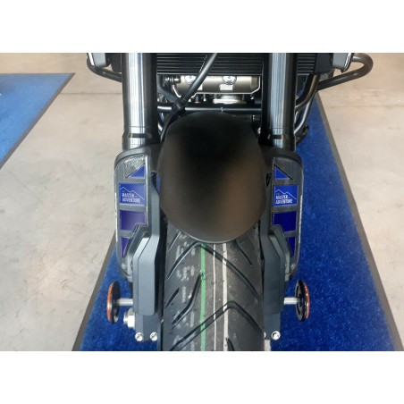 2 PEGATINAS DE GEL 3D PARA PROTECTORES DE DESCANSO para MOTOCICLETAS compatibles SUZUKI V-STROM 1050