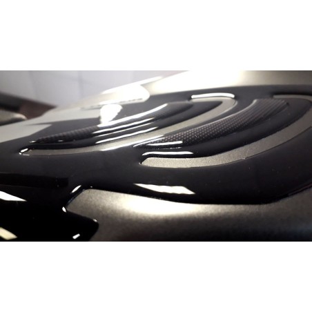 2 ADESIVI in gel 3D PROTEZIONI LATERALI MOTO compatibili HONDA CB1000R 2018-2019