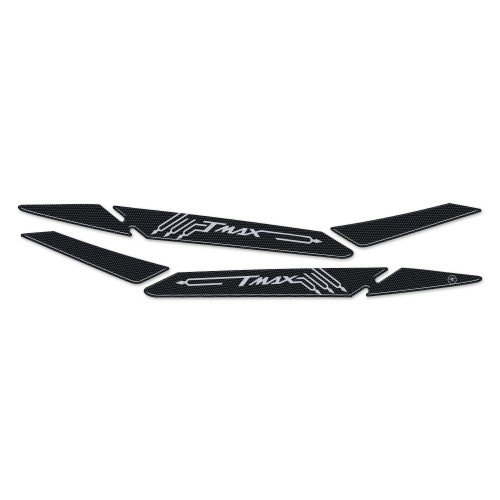 2 ADHESIVOS 3D RESINA MANGO PROTECCIÓN compatible YAMAHA TMAX 560 2020-2021 2