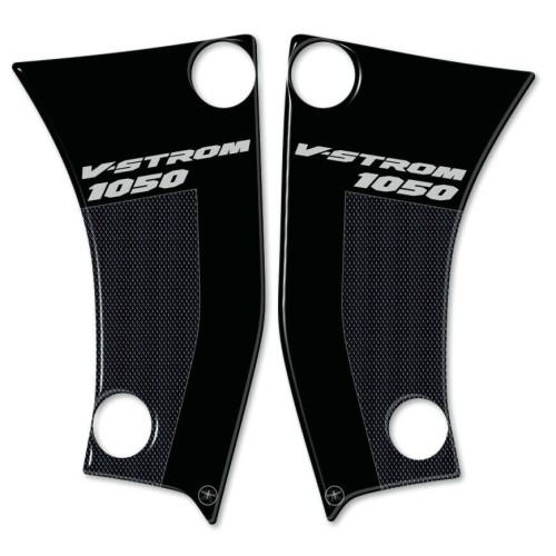 2 3D gel-compatible head protector stickers for SUZUKI V-STROM 1050 2