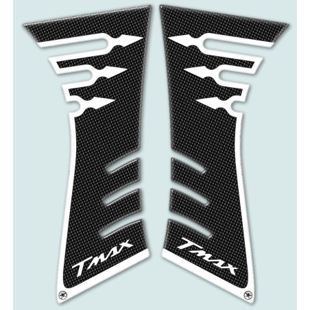 2 3D STICKERS compatible for Scooter Fairing Sides T MAX YAMAHA TMAX 2001-2007