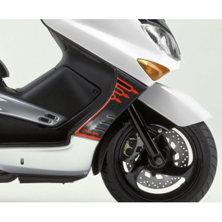 2 PEGATINAS 3D compatibles para Laterales Carenado Scooter T MAX YAMAHA TMAX 2001-2007