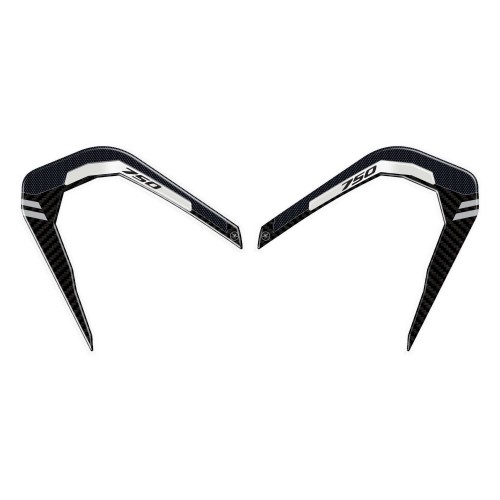 2 Adesivi 3d Protezione Spigoli Carene Moto Compatibili Honda X-Adv 2021-2023