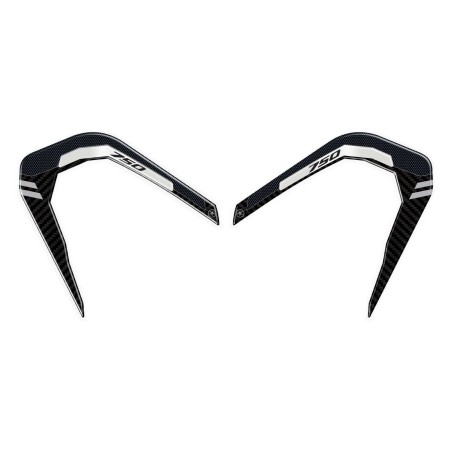 2 Adesivi 3d Protezione Spigoli Carene Moto Compatibili Honda X-Adv 2021-2023
