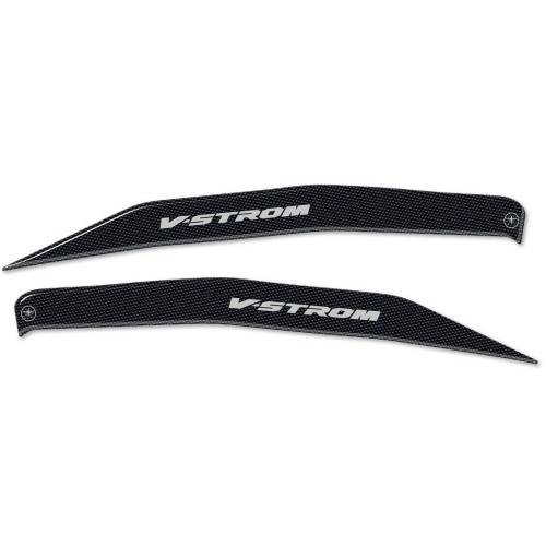 2 ADHESIVES 3D protecteurs de poignées passager compatibles MOTO SUZUKI V-STROM 1050 2