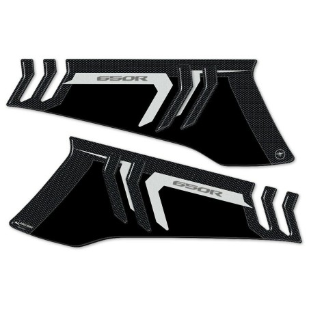 2 PEGATINAS de gel 3D para PROTECCIONES LATERALES CB 650 R compatibles para MOTO HONDA CB650R