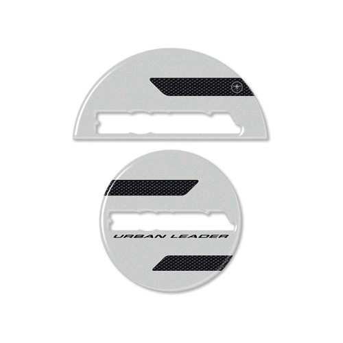 2 pegatinas resina gel 3D protectores cárter scooter compatible Honda Forza 750 2