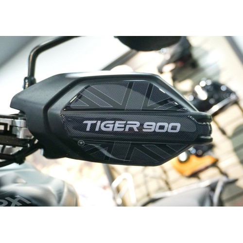 Adesivi paramani moto in gel 3D compatibili Triumph Tiger 900 GT e Rally 2020-24
