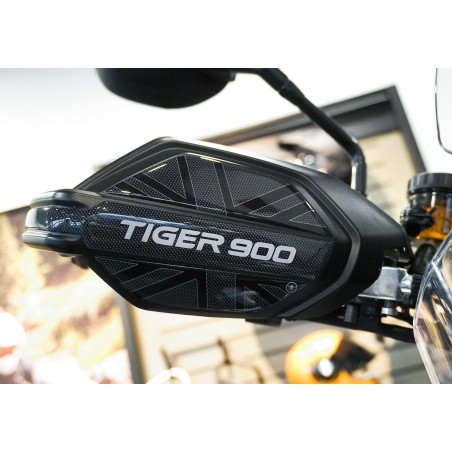 Adesivi paramani moto in gel 3D compatibili Triumph Tiger 900 GT e Rally 2020-24