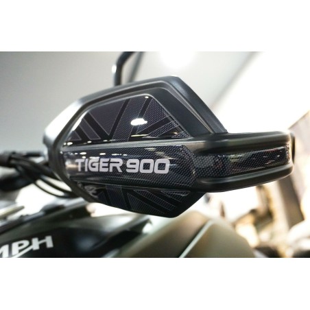 Adesivi paramani moto in gel 3D compatibili Triumph Tiger 900 GT e Rally 2020-24