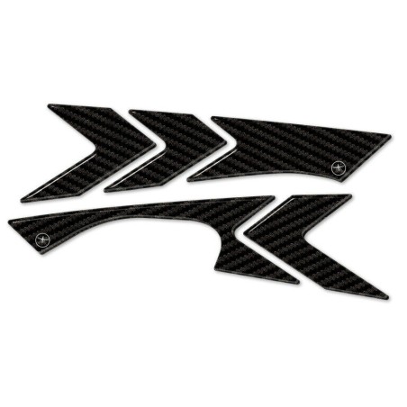 2 PEGATINAS de protección PIES DEL PASAJERO en GEL 3D compatibles con YAMAHA TMAX 560 2020