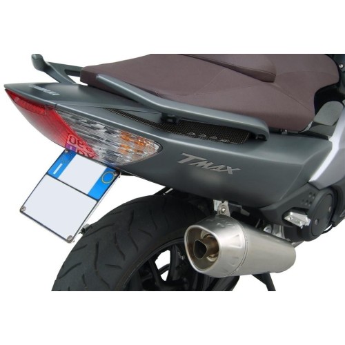 2 ADESIVI RESINA 3D PROTEZIONE MANIGLIE PASSEGGERO TMAX YAMAHA T MAX 500 2008-16 Carbon