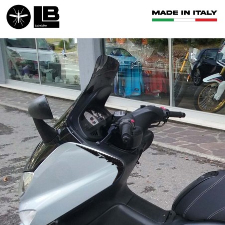 2 ADESIVI-STICKERS 3D PARASPIGOLI compatibili per T MAX YAMAHA TMAX 2008-2011