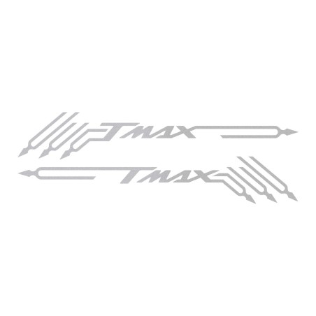 2 ADESIVI/STICKERS Sottocarene TMAX compatibili x SCOOTER YAMAHA T MAX 2001-2021