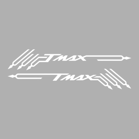 2 ADESIVI/STICKERS Sottocarene TMAX compatibili x SCOOTER YAMAHA T MAX 2001-2021