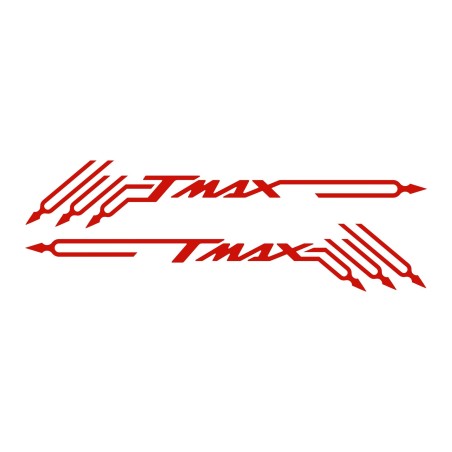 2 ADESIVI/STICKERS Sottocarene TMAX compatibili x SCOOTER YAMAHA T MAX 2001-2021