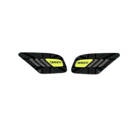 2 protezioni 3D lati serbatoio moto compatibili Triumph Speed Triple 2016-2020