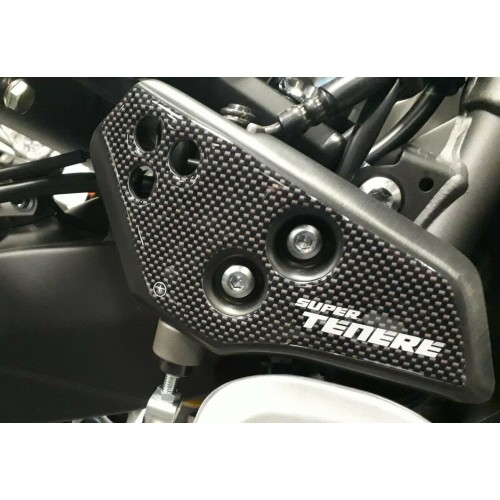 2 PROTEZIONI BATTITACCO in gel 3D compatibili per YAMAHA SUPER TENERE dal 2016