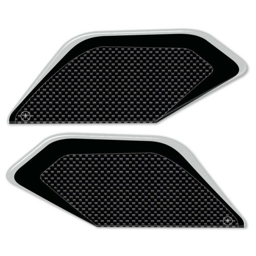 2 PROTEZIONI GEL 3D LATERALI SERBATOIO MOTO compatibili MV AGUSTA TURISMO VELOCE  2