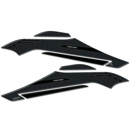 2 protezioni laterali serbatoio moto in gel 3D compatibili Triumph Tiger 900 GT