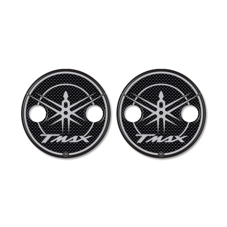 2 3D Resin CARTER ADHESIVES Scooter compatible YAMAHA TMAX 2001 to 2016