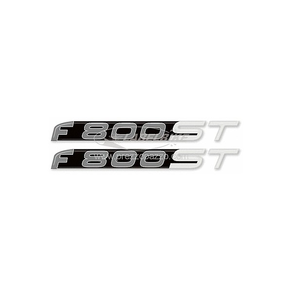 2 3D Kunstharzaufkleber COPY WRITING F800ST für BMW MOTO F 800 STICKERS F800 ST