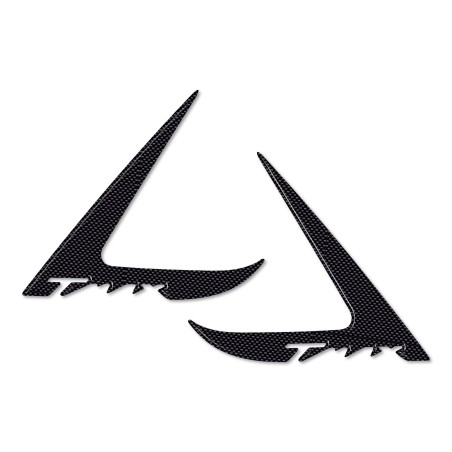 2 3D Side Tail Stickers Compatible with Tmax 530 Yamaha 2012-2016