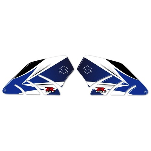 2 SIDE TANK PROTECTIONS for motorbikes compatible SUZUKI GSXR 600-750 2011-18 2