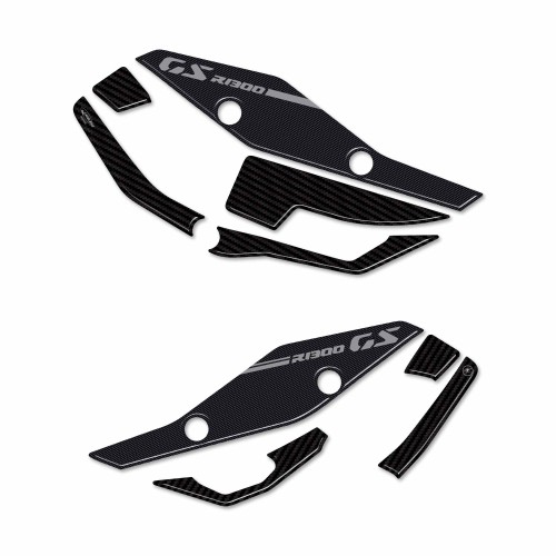 3D Stickers Heel pads motorbike footrests compatible with BMW R1300GS 2