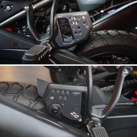 Adhesivos 3D para talón trasero compatibles con Harley Davidson Pan America