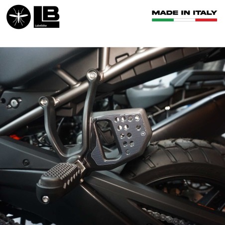Adesivi 3D Battitacco posteriore compatibili con Harley Davidson Pan America