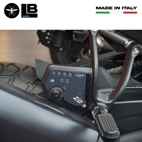 Adesivi 3D Battitacco posteriore compatibili con Harley Davidson Pan America