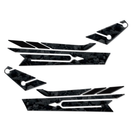 Pegatinas 3D Laterales Boomerang compatibles con Yamaha Tmax 560 20 Aniversario