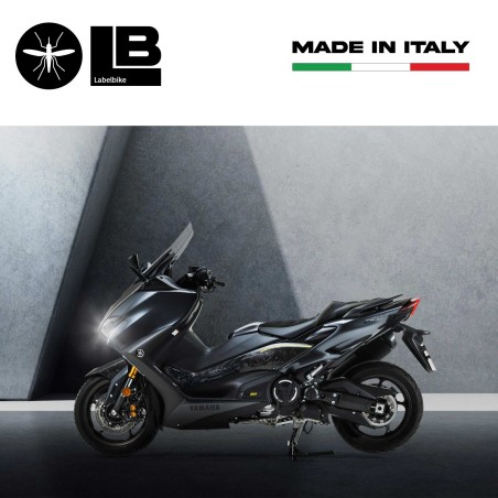 3D-Seiten-Bumerang-Aufkleber, kompatibel mit Yamaha Tmax 560 20Th Anniversary