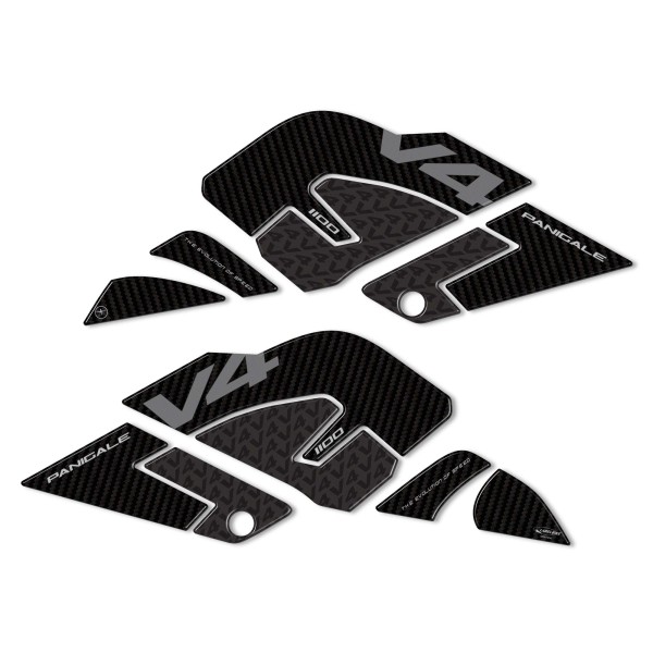 Pegatinas laterales 3D compatibles con Ducati Panigale V4 de 2022-2024