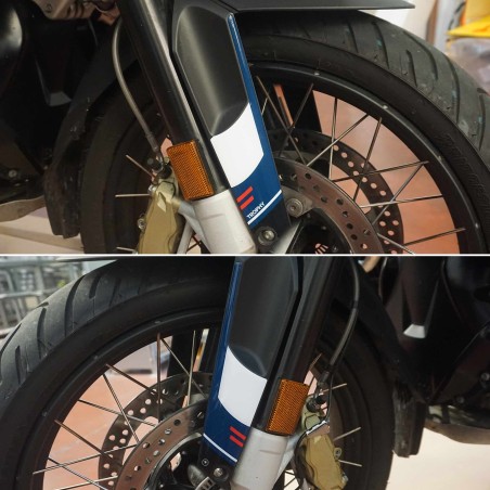 Adesivi 3D Parasteli parafango moto compatibili con BMW R 1250 GS e ADV Trophy