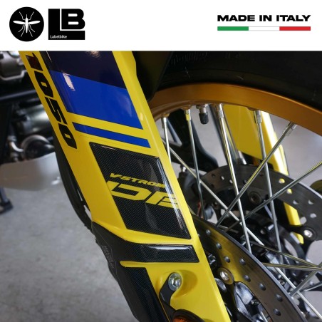 Adesivi 3D parasteli parafango moto compatibili con Suzuki V-Strom 1050DE 2023