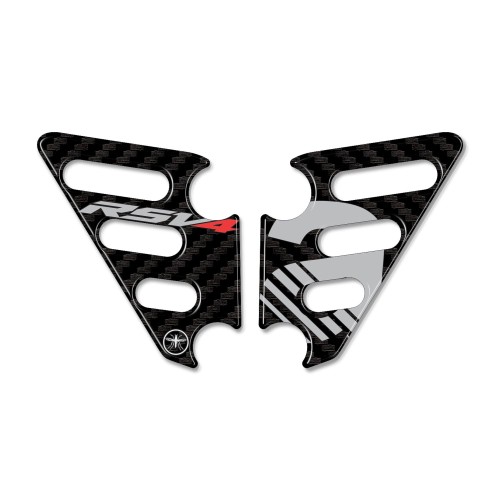 Adesivi 3D per Battitacco posteriore compatibili con Aprilia RSV4 1100 2011-2024 2