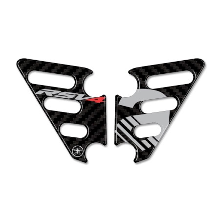 Adesivi 3D per Battitacco posteriore compatibili con Aprilia RSV4 1100 2011-2024