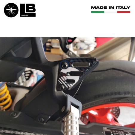 Adesivi 3D per Battitacco posteriore compatibili con Aprilia RSV4 1100 2011-2024