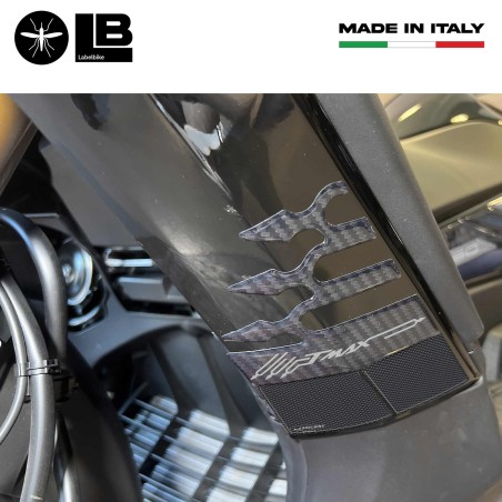 Adesivi 3D per carene pance laterali fianchetti compatibili con Yamaha Tmax 2022
