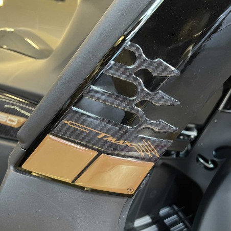 3D stickers for side fairing side panels compatible with Yamaha Tmax 2022